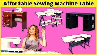 Best Sewing Machine Table (Affordable & Space Saving Sewing Table) - Pros 4 Clothes