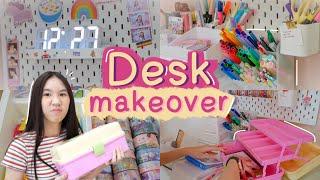 Desk Decoration, Organize a new desk, unbox new stationery, IKEA shopping [Nonny.com]