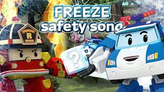 Be Careful of Forest Fires│Freeze Safety Song│Quiz Game for Kids│Safety Episodes│Robocar POLI TV