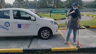 Ujian Tanjakan ( RAMP ) kereta auto yg ditunjukkn oleh Adik Wahida ( Cekap Sri Muda )