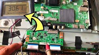 How to Check T-Con Board ,How to Check Panel Voltage