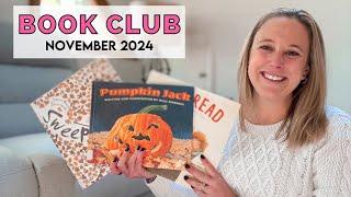 NEW to the Book Club! | November 2024 | Interactive Read Aloud Lessons | Colorful Apple Book Club