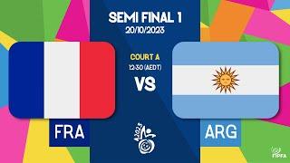 France vs Argentina - 2023 FIPFA Powerchair Football World Cup (SEMI FINAL 1)