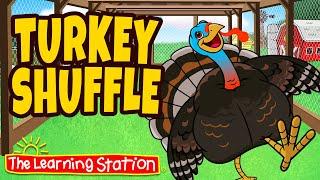 Turkey Shuffle  Autumn Song For Kids   Brain Break Song   Kids Songs by The Learning Station