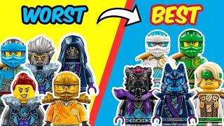 Ninjago Dragons Rising Season 2 LEGO Minifigures Ranked...