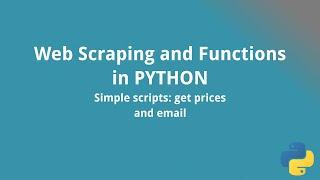 Find the best prices for stuff with Python web scraping