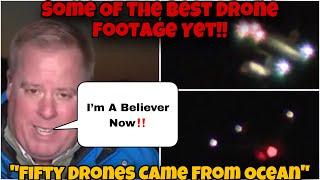 BEST New Jersey Drone FOOTAGE Captured By News Reporter POLICE Say 50 Drones Came From OCEAN !!!