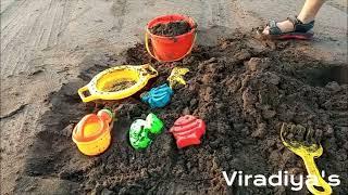 Gardening and Beach Play Set | Sand Play Set | Beach Toys with Bucket, Multiple Game-Set of Toy