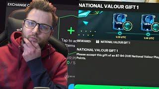 FREE 87-94 OVR National Valour Gift Player on FC mobile! Plus Opening Every Exchange!