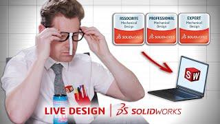 Beat the Exam: Expert Tactics for SOLIDWORKS Certification - SOLIDWORKS LIVE Design - Episode 3