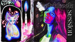 C.R.E.A.M! colour rules everything around me Sketchbook with me + a special announcement!