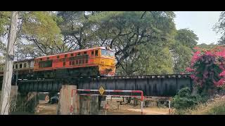 (4K) Train to Namtok, River Kwai Bridge. 2024.