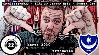 FIFA 20 Career Mode - Portsmouth - March 2020