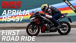 2024 Aprilia RS457 On The Road First Ride | Best A2 Bike?