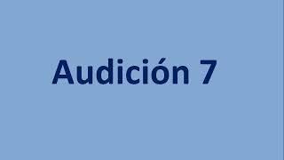 Audición 7