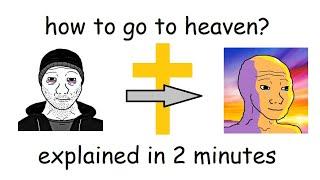 How to become Christian (explained in 2 minutes)