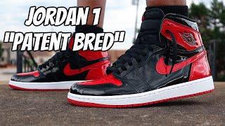 Jordan 1 "Patent Bred" Review & On Feet