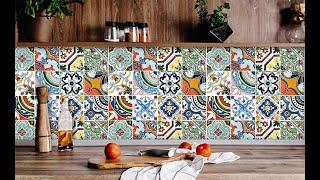 Mexican Talavera Tile Stickers