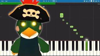 Budgey Theme - Piano Tutorial - Piggy Roblox