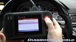 Launch VIII CRP129 SRS Airbag Light Diagnose Reset Demonstration cr plus