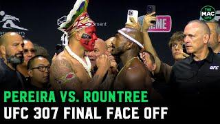 Alex Pereira vs. Khalil Rountree Final Face Off | UFC 307