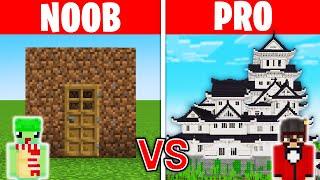 NOOB vs HACKER: I Cheated in a Build Challenge in Minecraft