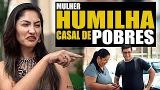 Mulher humilha casal de Pobres Mas algo surpreendente Acontece | Matutando