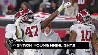 Raiders Select DT Byron Young | Highlights | 2023 NFL Draft