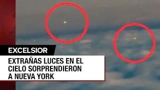 ¿Ovnis? Avistamientos de luces en los cielos de Estados Unidos