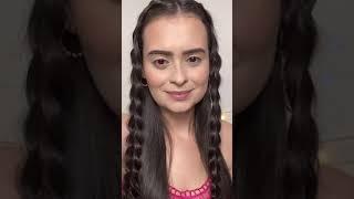 Tutorial Trança Lateral - Penteado Fácil #shorts