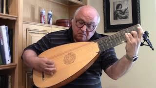 Courante in C minor by François Dufault for Baroque Lute