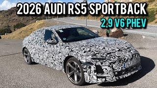 CAZADO 2026 AUDI RS5 SPORTBACK! (*V6 PHEV +500CV*)