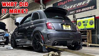 Fiat 500 Abarth Dyno Numbers EC Phase 2 Tune