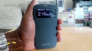 Samsung Galaxy S4 S-View Flip Cover Case Review