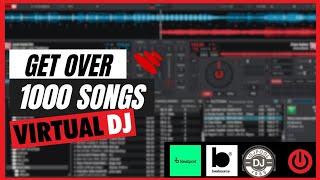 How to Get Music on Virtual DJ 2023 ( virtual DJ tutorials )