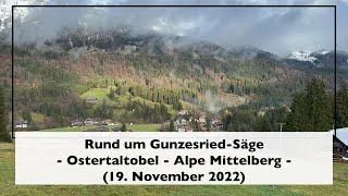 Rund um Gunzesried-Säge (19. November 2022)