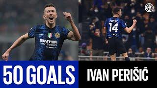 IVAN PERISIC | His first 5️⃣0️⃣ Inter Goals! 