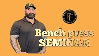 Bench press Seminar in Dubai with Amir Siddiqui of Fission~Fusion Fitness and Rich&Fit Dubai #dubai