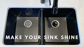 The Best Way To Clean a Black Composite Silgranit Sink