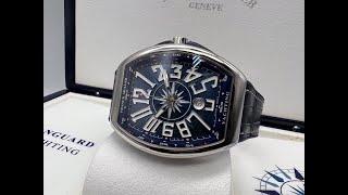 Franck Muller Vanguard Yachting 45 mm V 45 SC DT YACHT (BL)