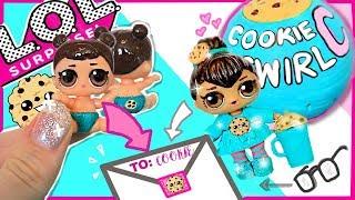 CookieSwirlC Lil Sis CUSTOM DIY LOL Surprise Doll + MAILING IT TO COOKIE - Fan Mail