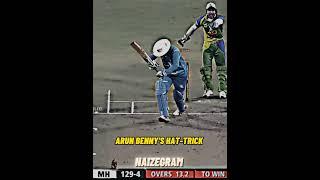 Arun Benny's First Hat-trick in #ccl #celebritycricketleague #mumbaiheroes #keralastrikers