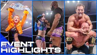 MCW Pro Wrestling Highlights - MCW Anniversary 2023 - Madi Wrenkowski, Ken Dixon, Myles Hawkins