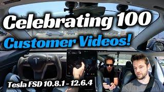 Actual Customers in Disbelief! Tesla FSD RoboTaxi SUPERCUT | Customer Reactions! Ep 100