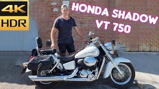 Honda Shadow VT 750 Обзор среднекубатурного круизера.Зачем нужен этот мотоцикл?)