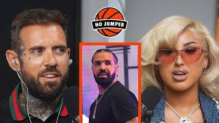 Adam Tells Lady SB She's Going to Get Kicked off Drake's Roster for Her Messiness