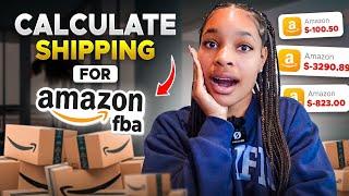 How To Calculate Shipping Correctly For Amazon FBA!