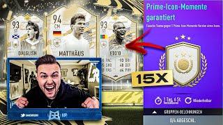 UFFF! 15x PRIME ICON MOMENTS im PACK  FIFA 21: Best Of Icon Sbc Pack Opening 