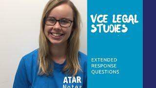 VCE Legal Studies | Extended Response Questions