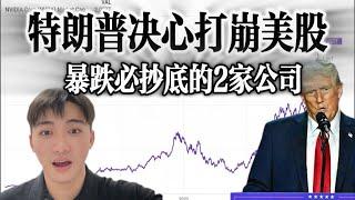 特朗普决心全力打崩美股 股票崩盘必抄底的2家公司 错过后悔一生 | 必看系列